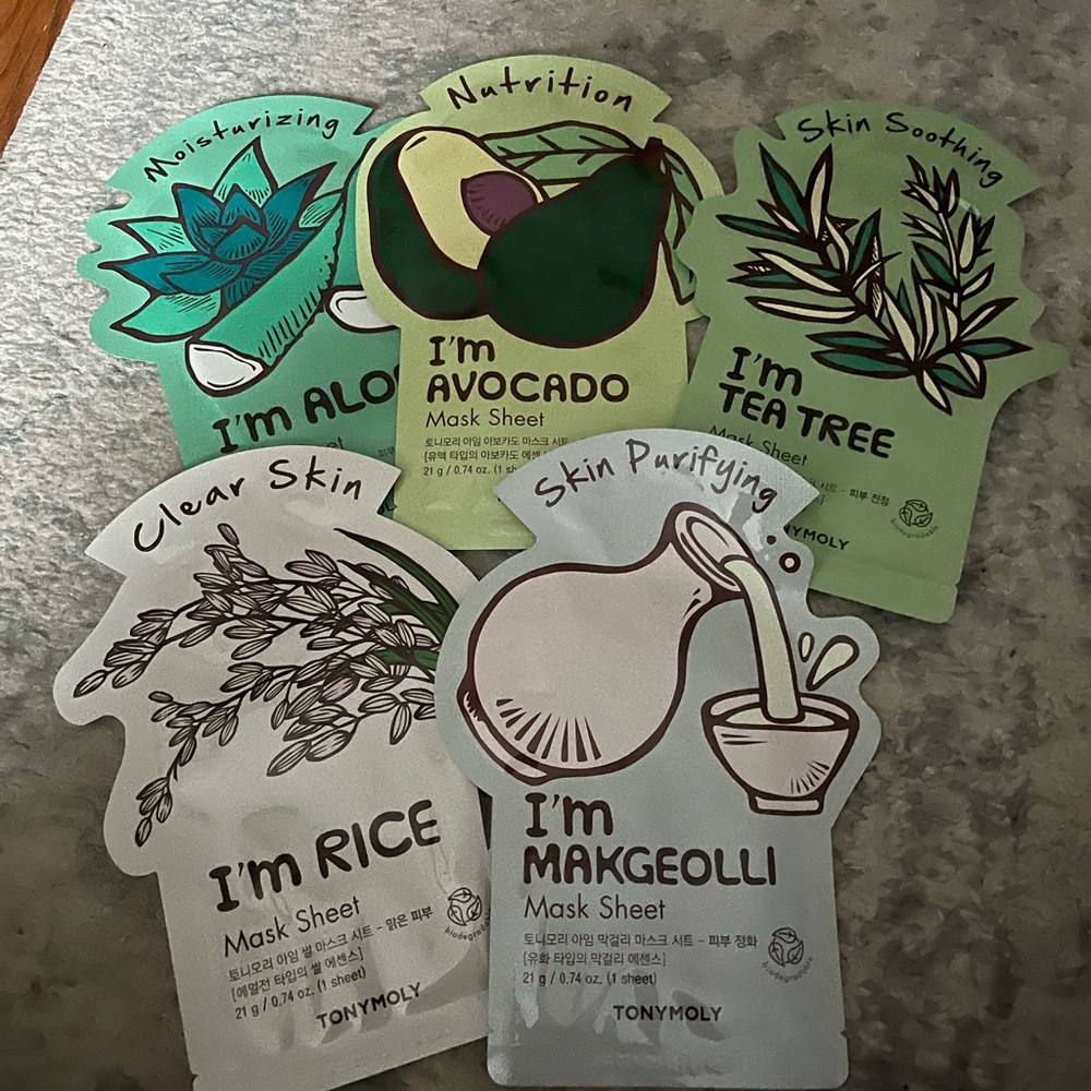 TONYMOLY facemask bundle